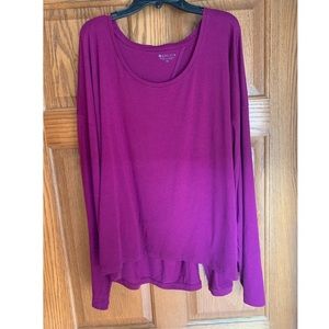 Athleta long sleeve athletic top